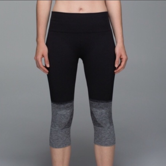 lululemon athletica Pants - LULULEMON - seamlessly street ombré crops